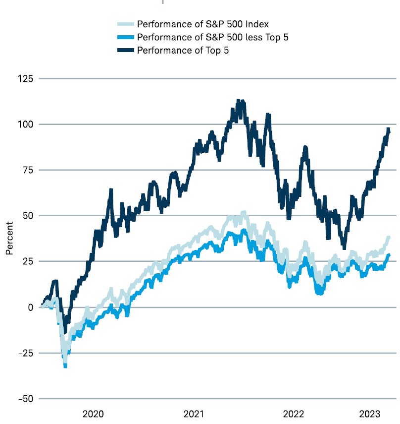 S&P 500 concentration - Schwab